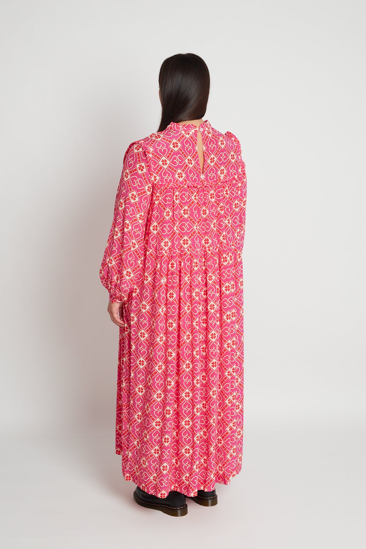 Love Is All Around dress - Magenta