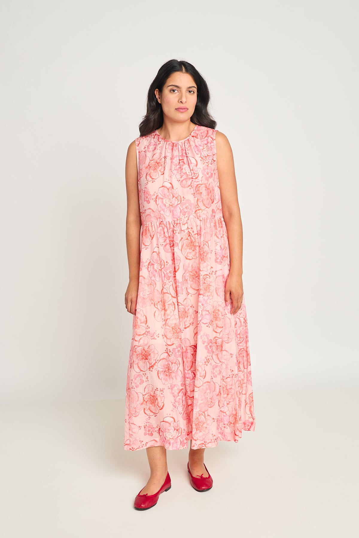 Mirroring dress - Red