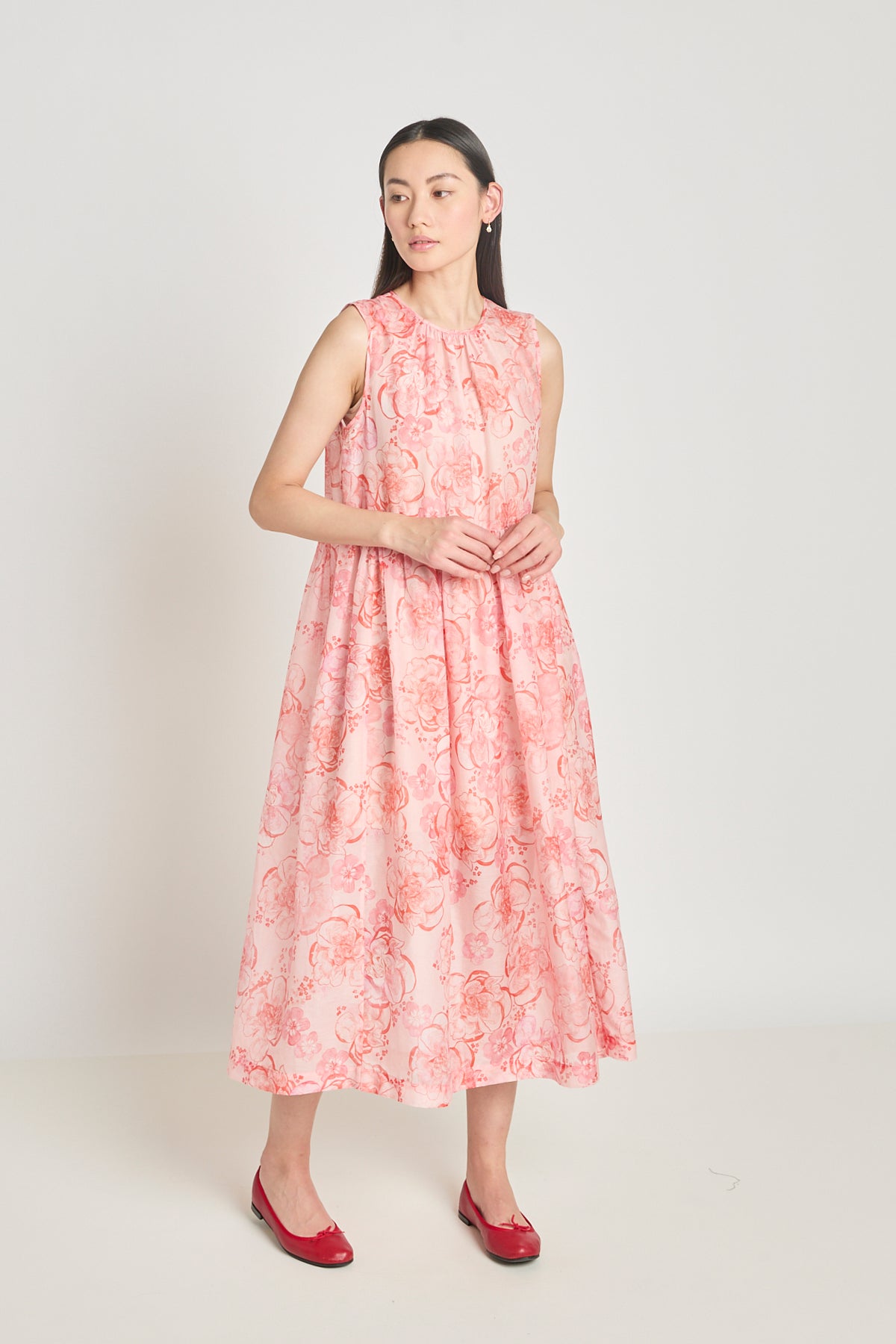 Mirroring dress - Red