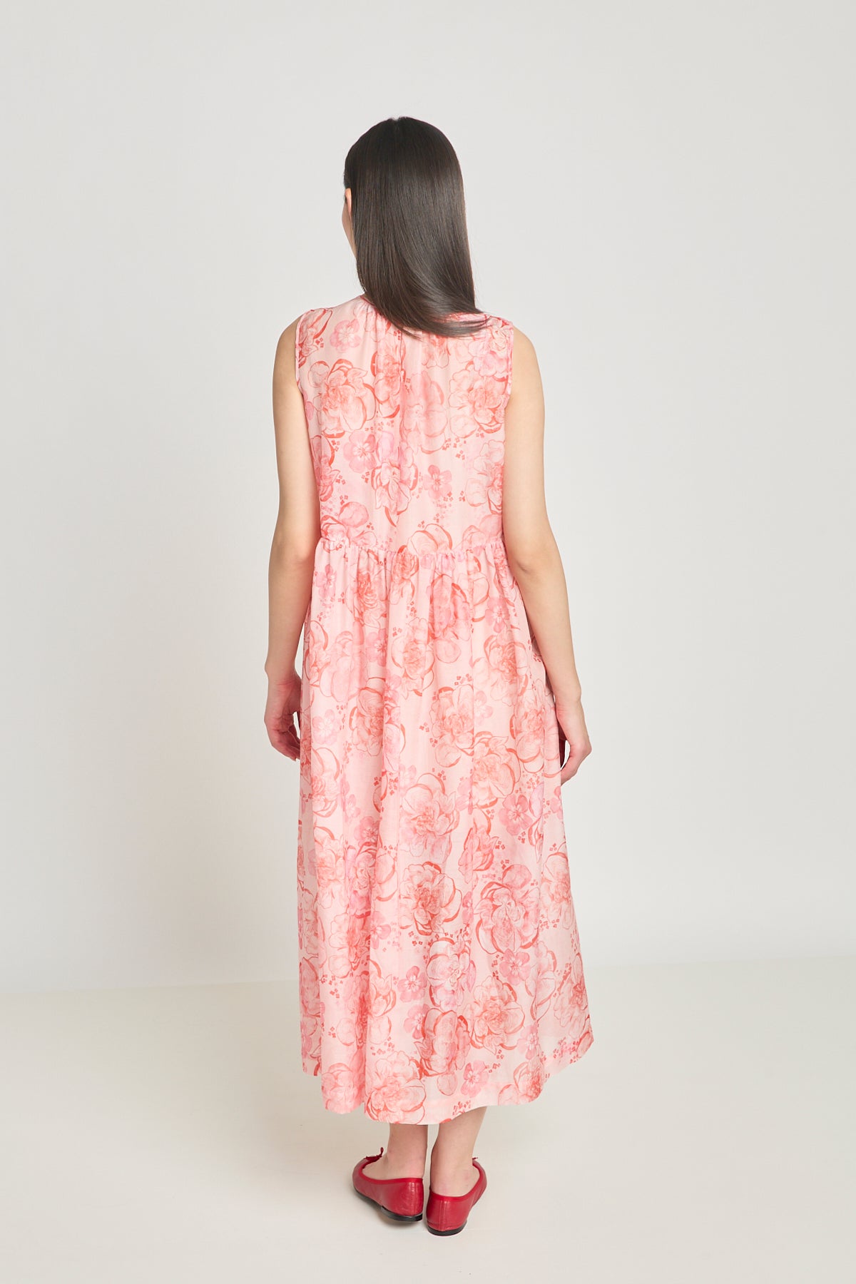 Mirroring dress - Red