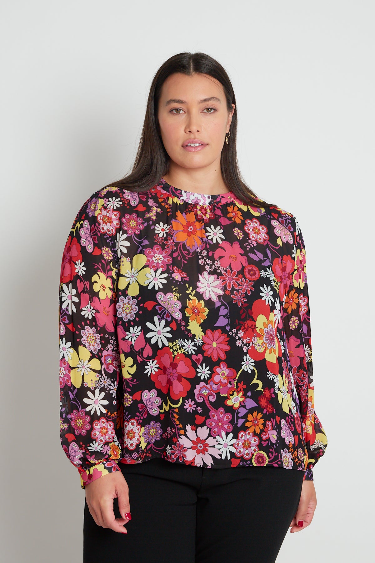 We Found Love blouse - Black