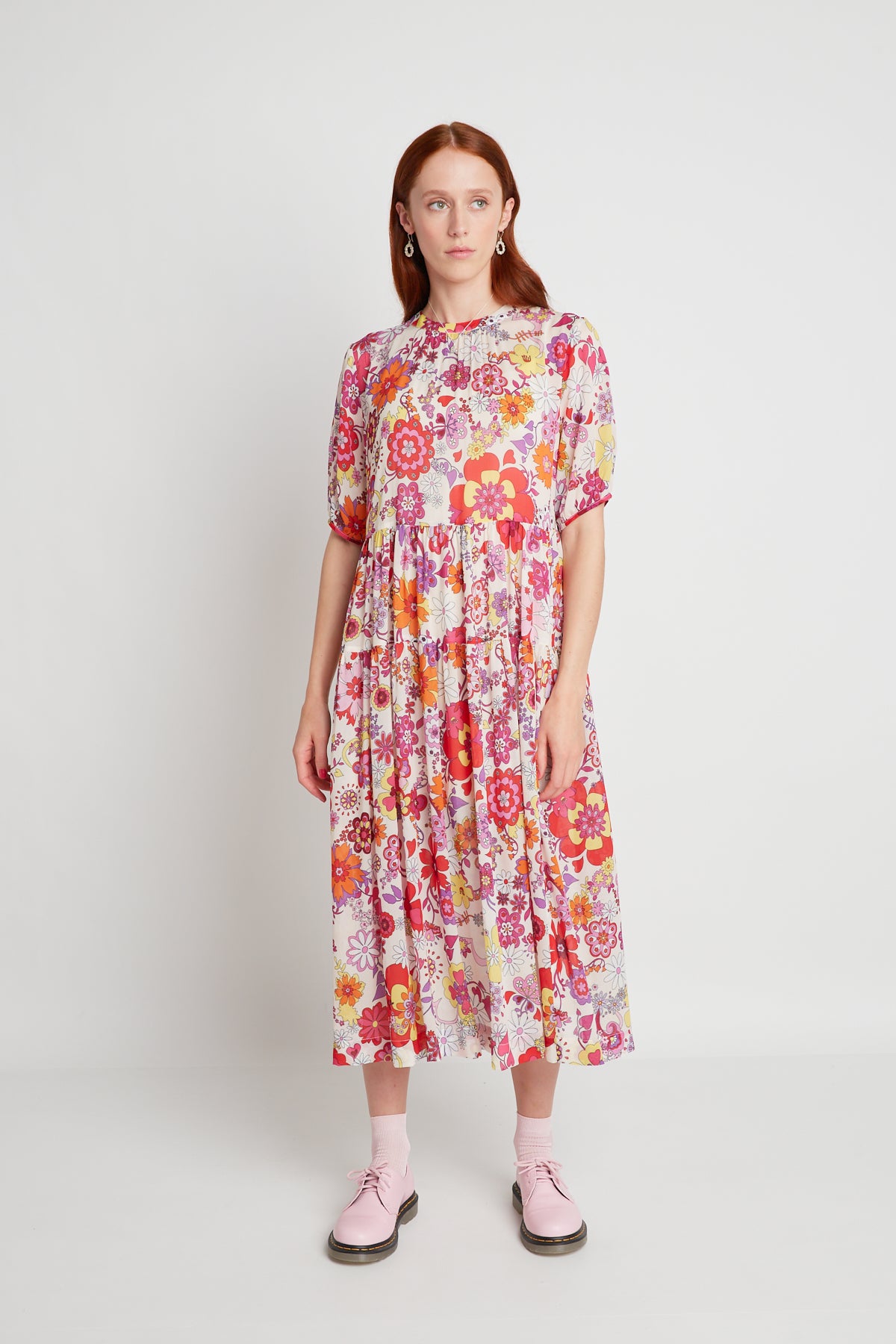 Razzle Dazzle dress - Cream