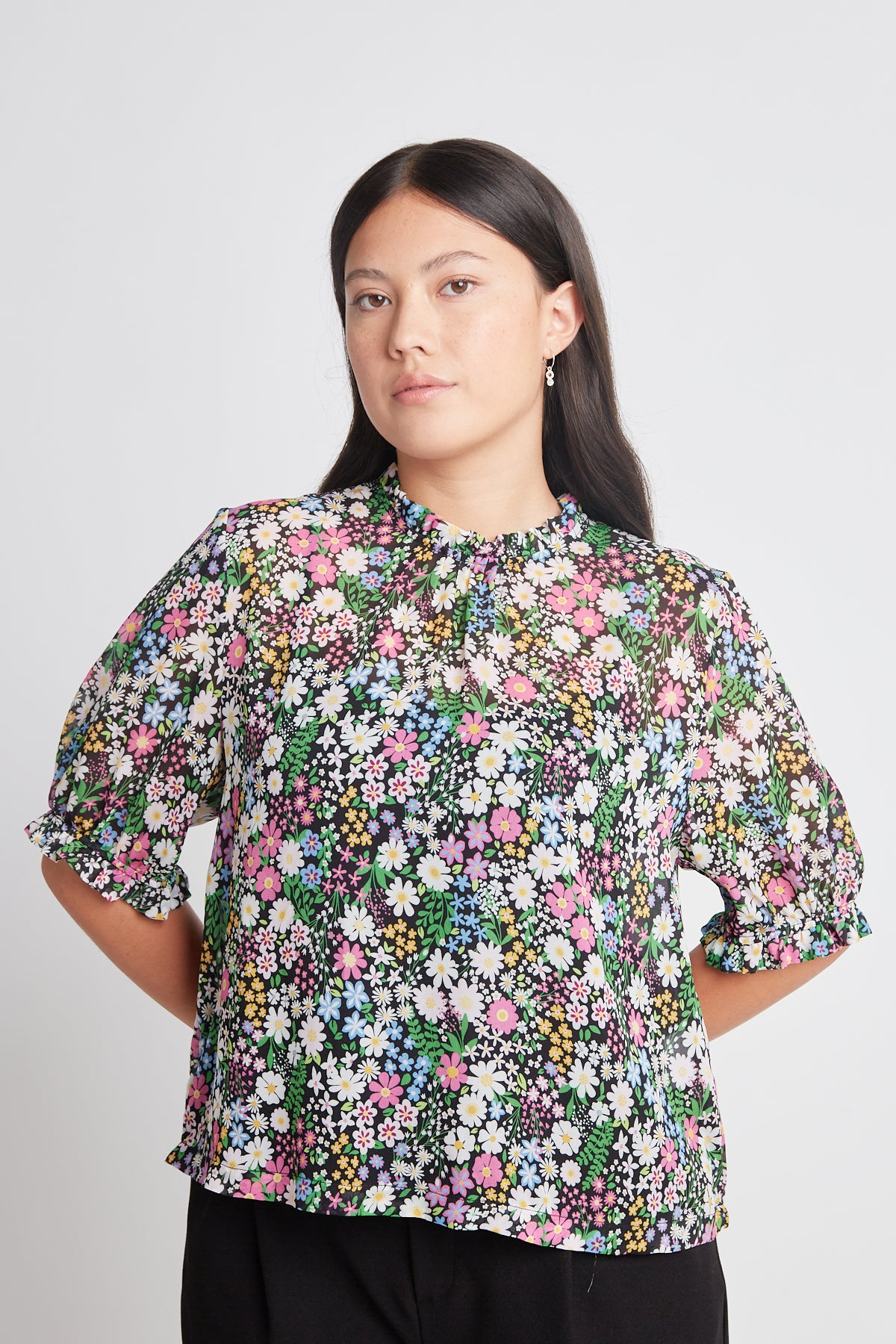 In your orbit blouse - Black