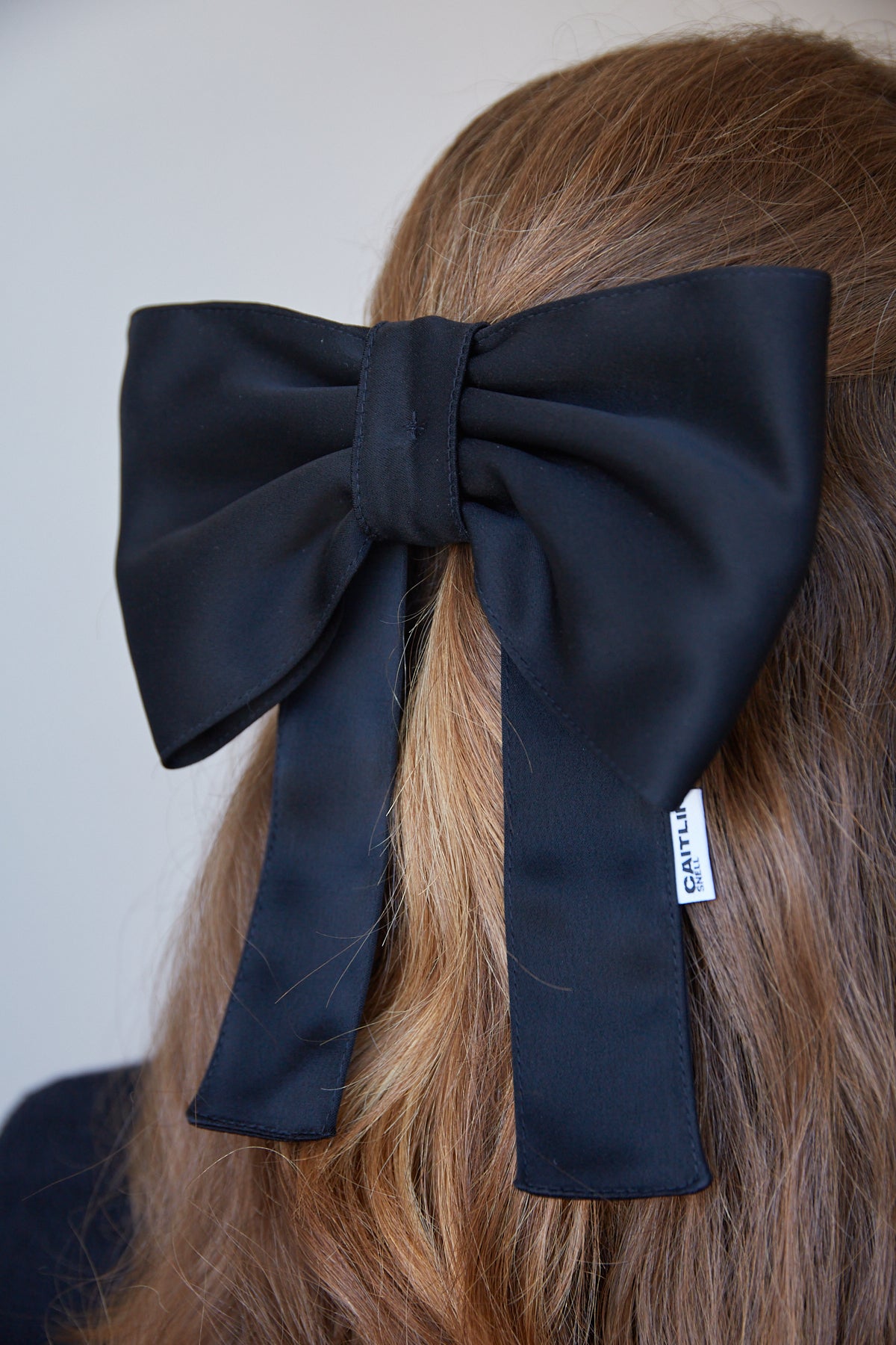 Caitlin Snell + twenty-seven names | Georgie Hair Bow - Black