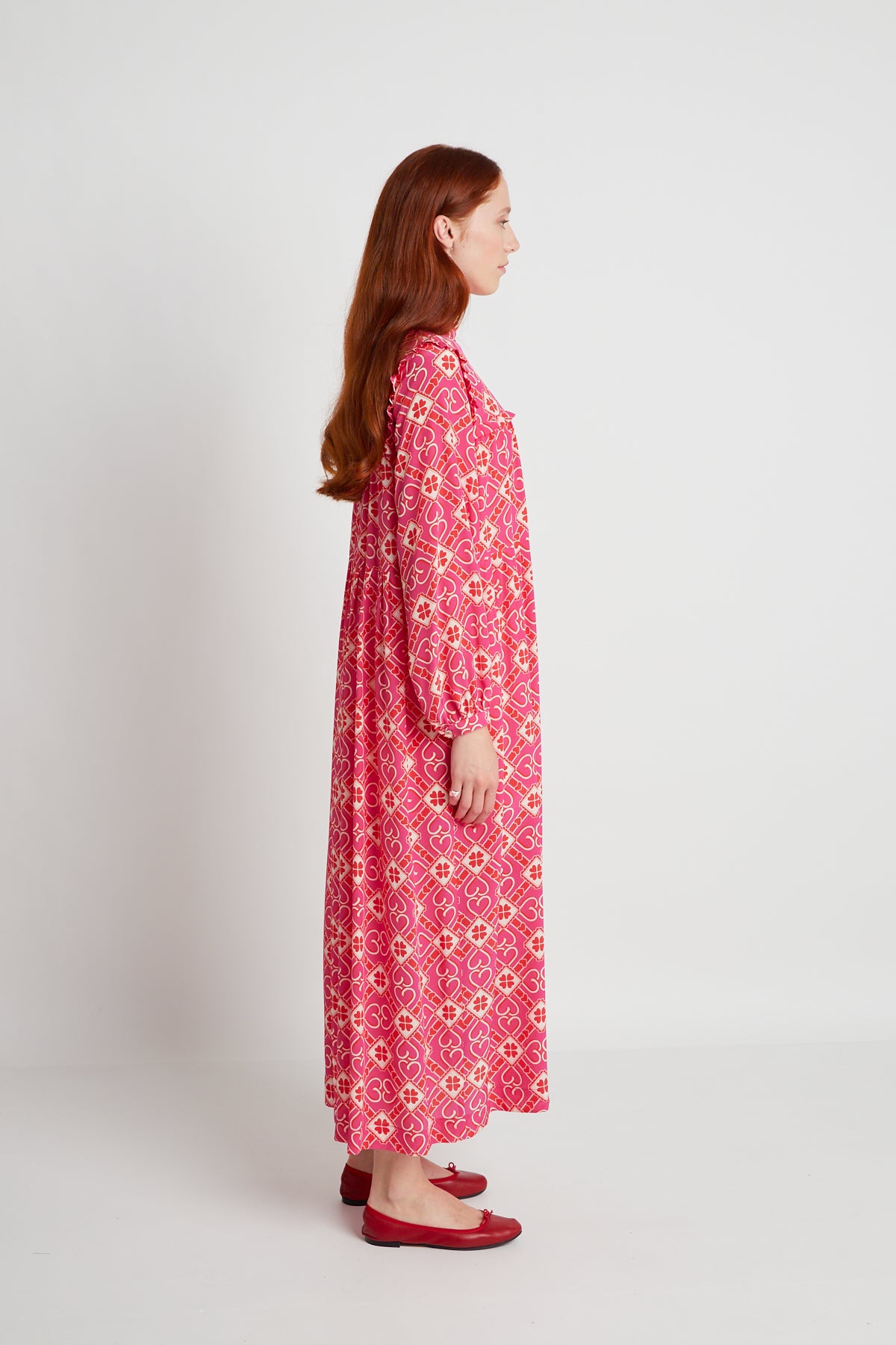 Love Is All Around dress - Magenta