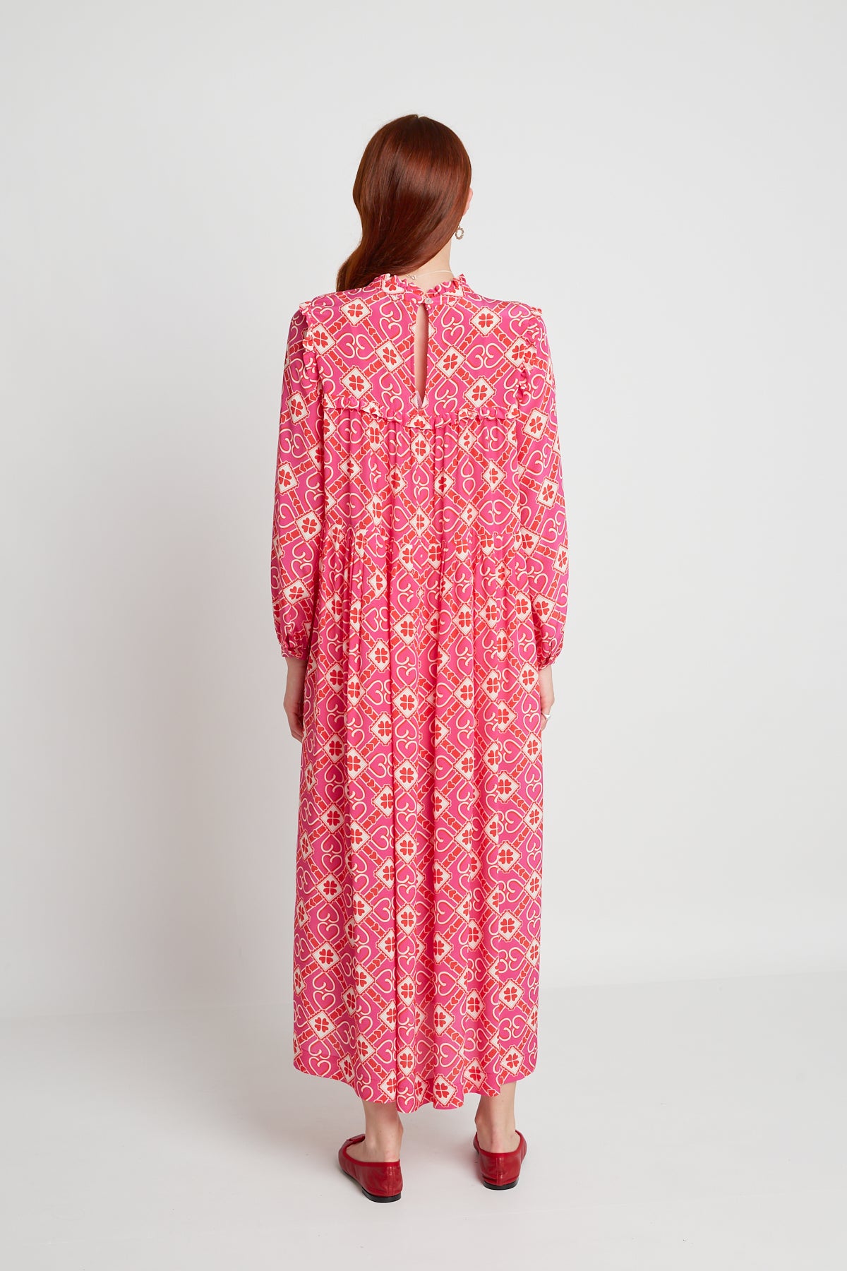Love Is All Around dress - Magenta
