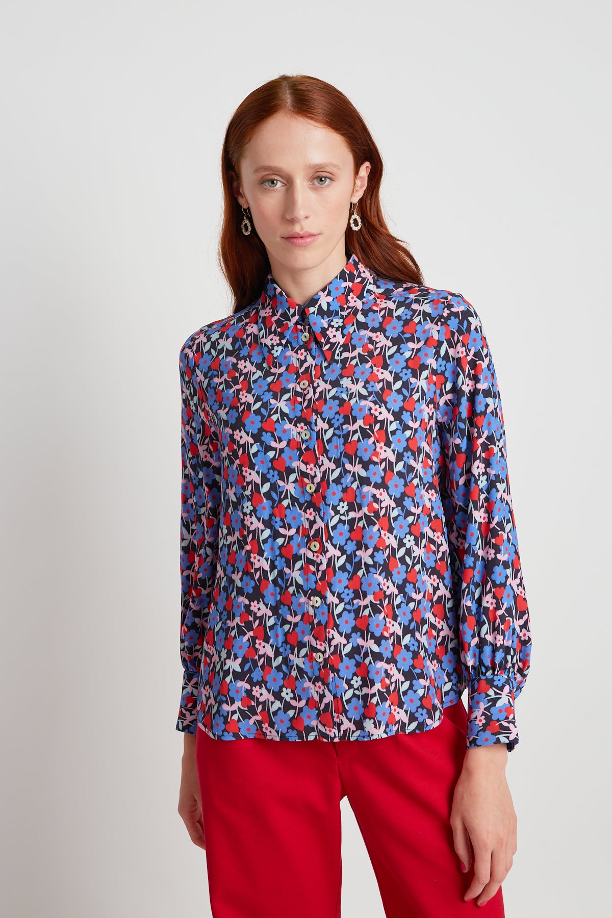 Charlotte shirt - Navy
