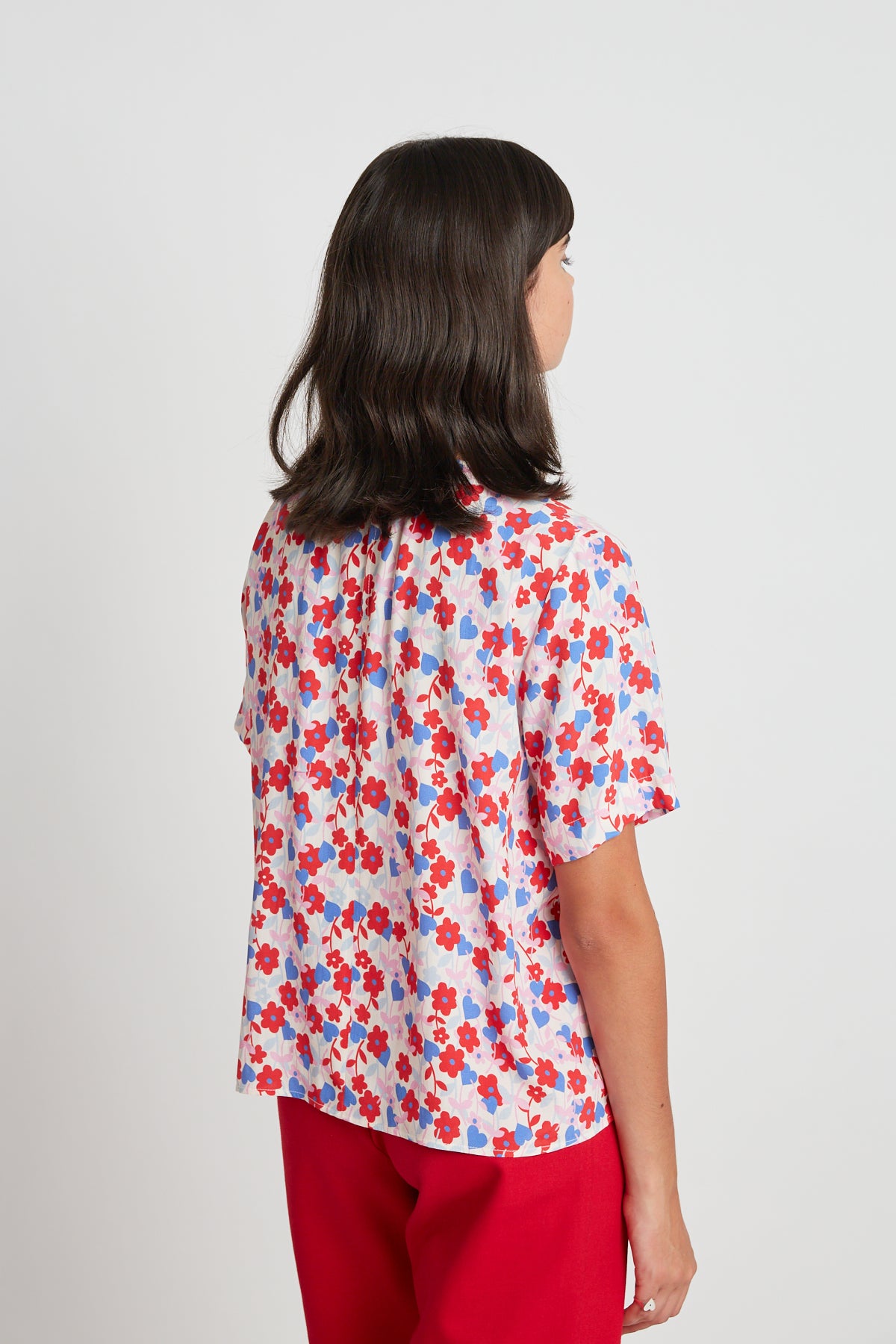 Kiss me tee - Cream