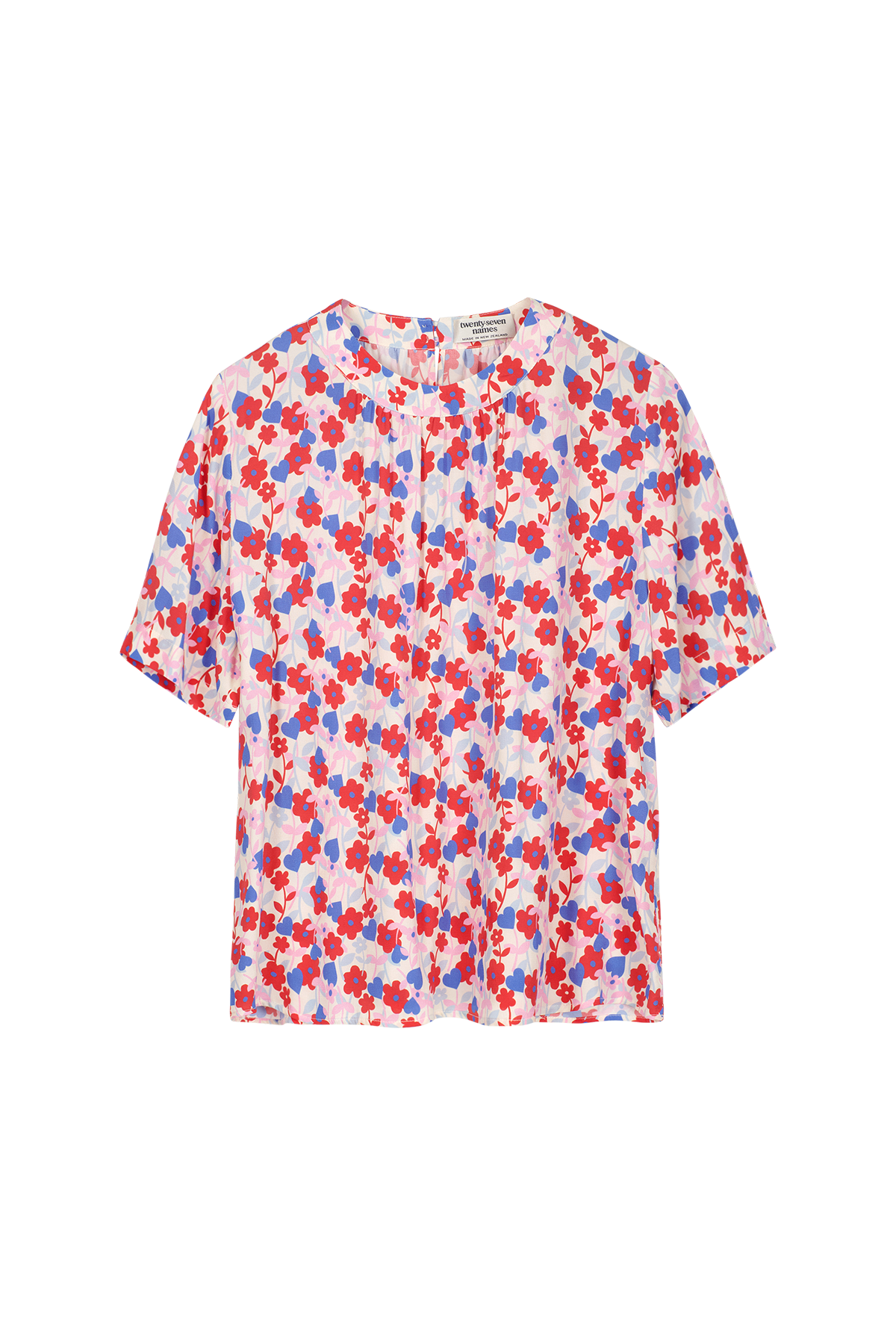 Kiss me tee - Cream