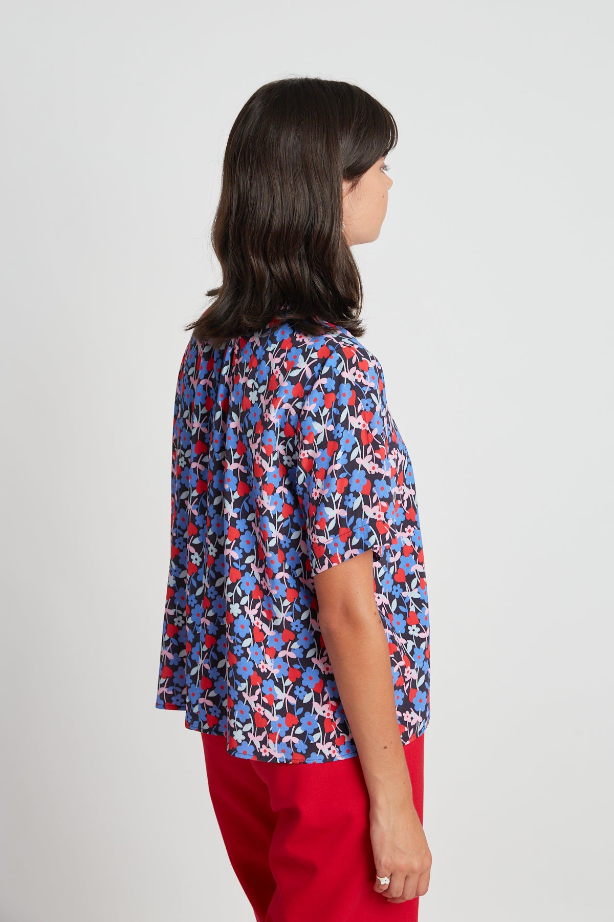 Kiss me tee - Navy