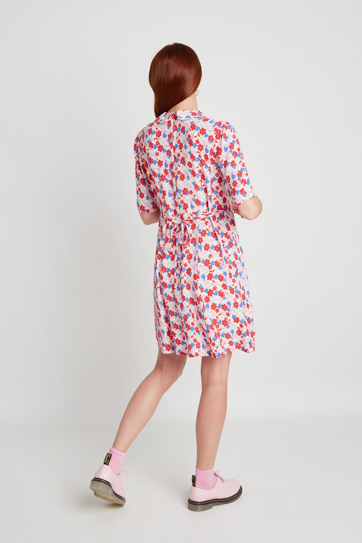 Cherry Bomb dress - Cream