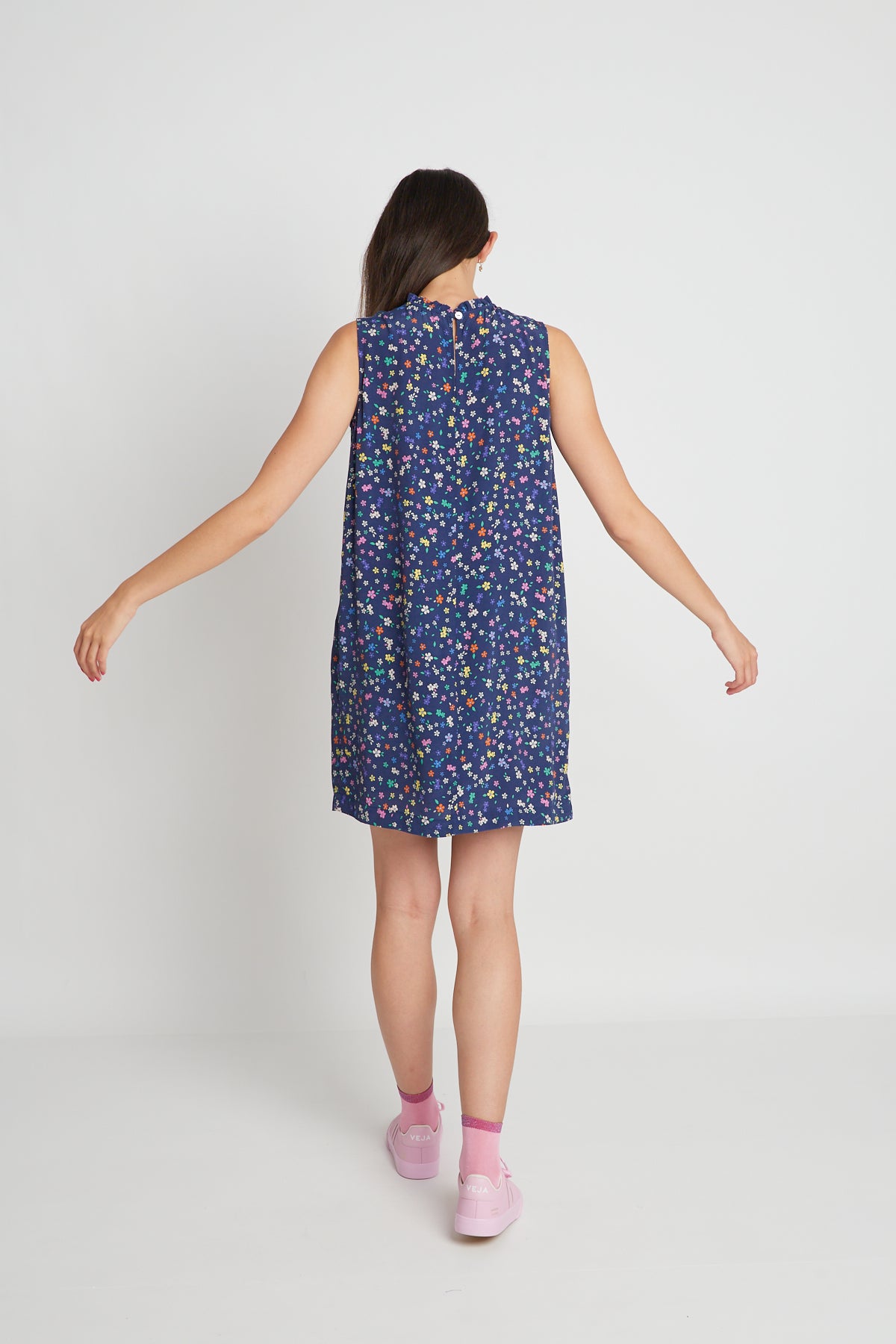 Wildflower dress - Navy