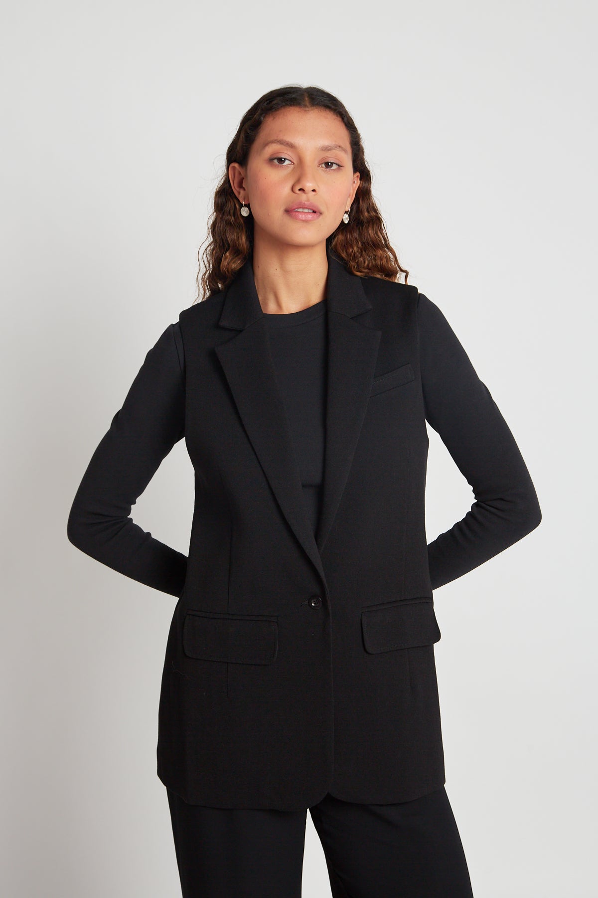 Interstellar sleeveless jacket