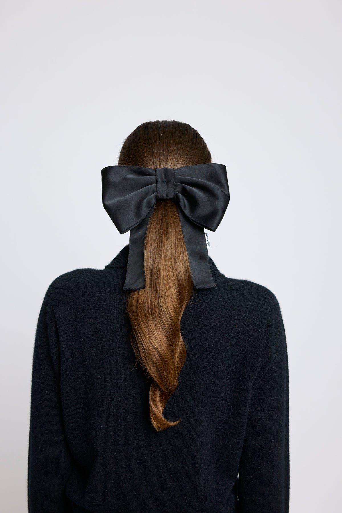 Caitlin Snell + twenty-seven names | Georgie Hair Bow - Black