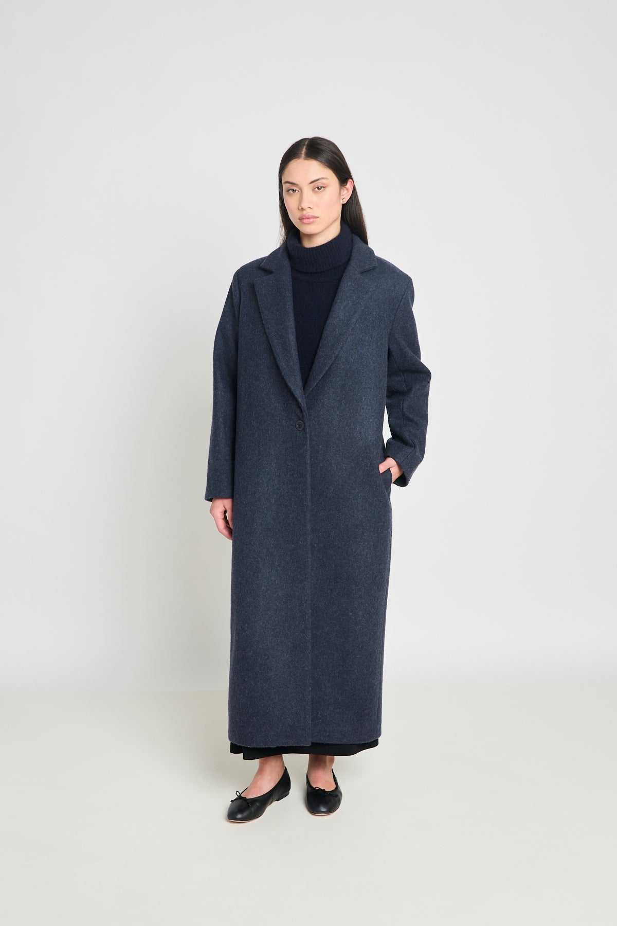 Challenge Accepted coat - Navy