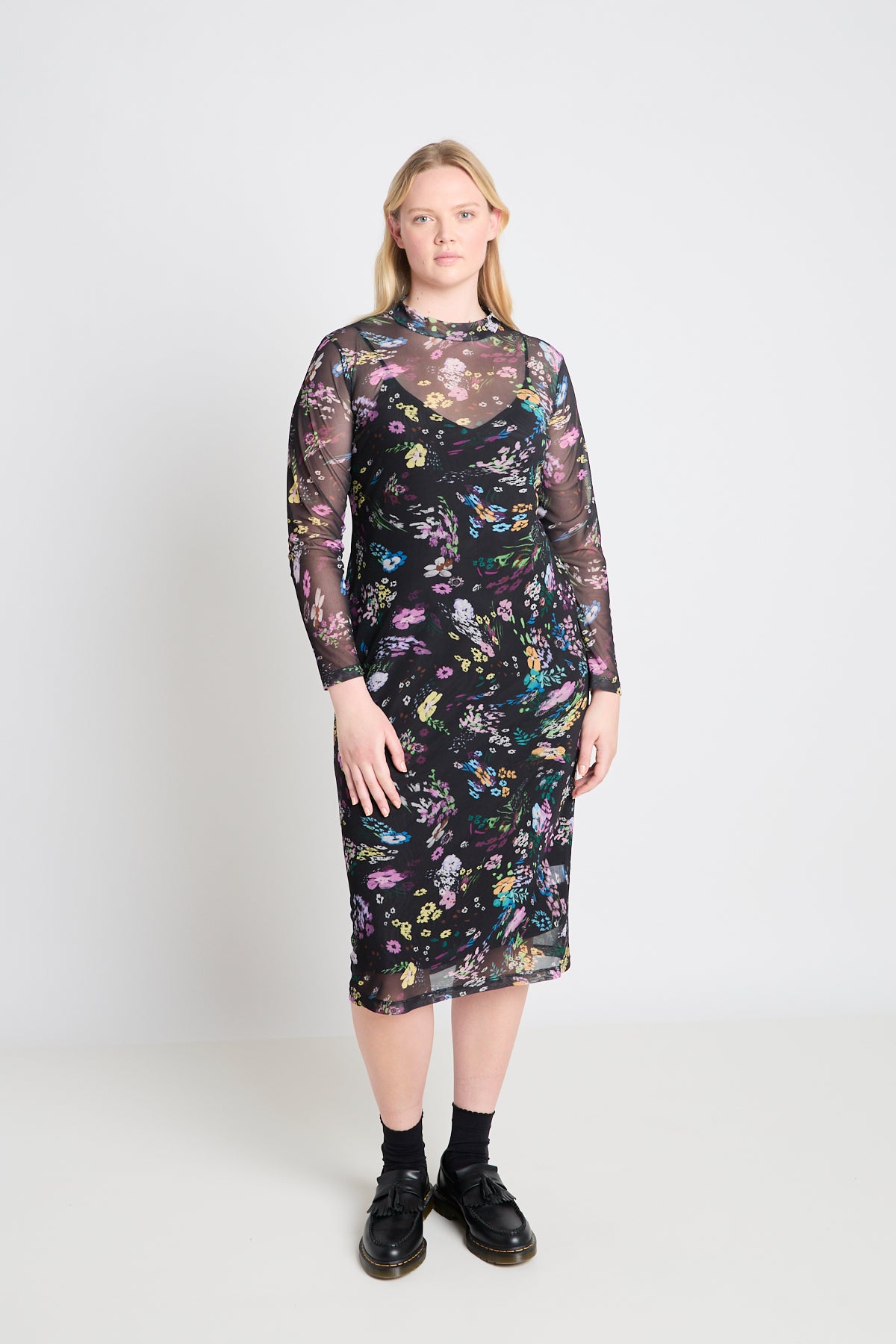 Play the field mesh dress