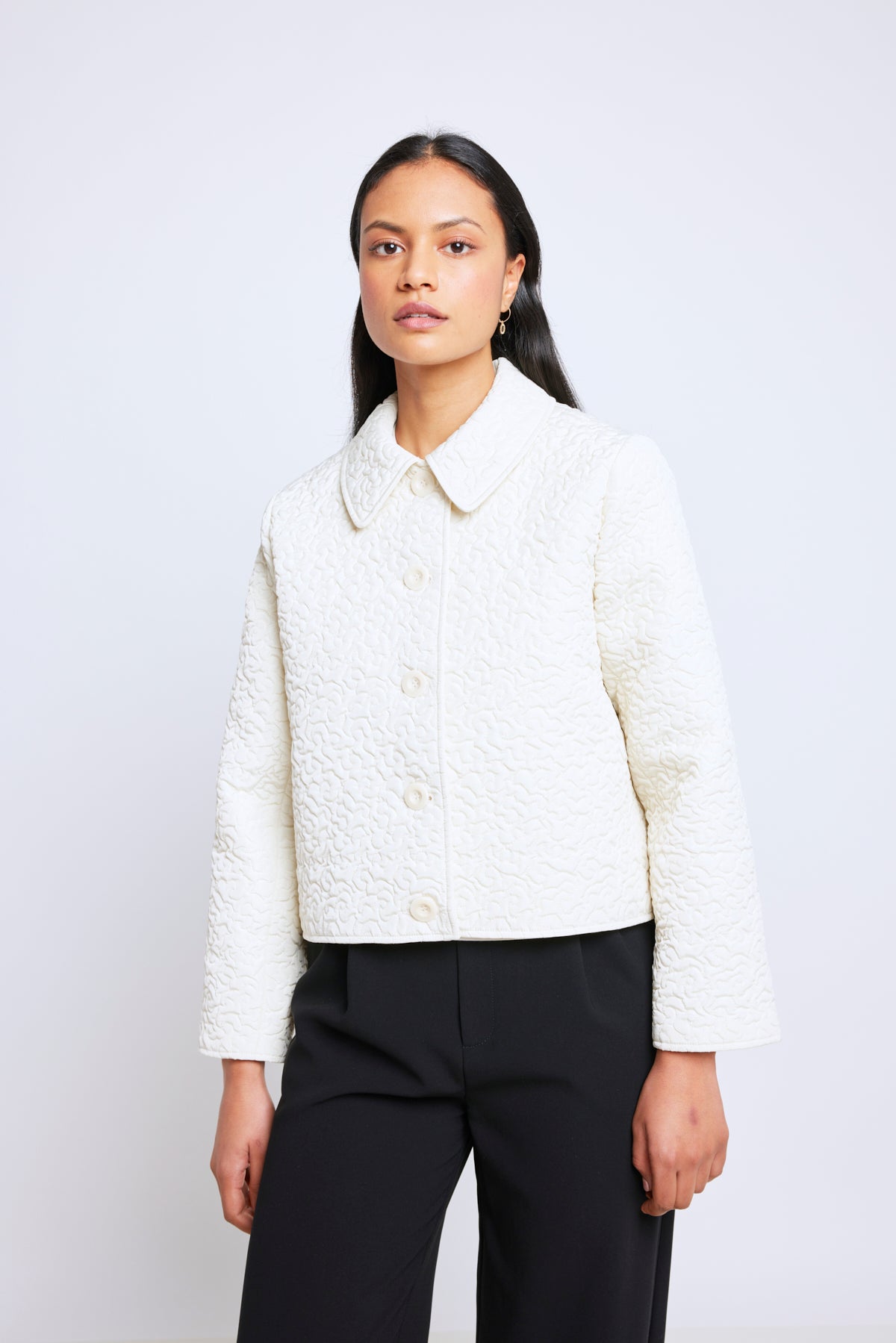 The mind boggles jacket - Cream