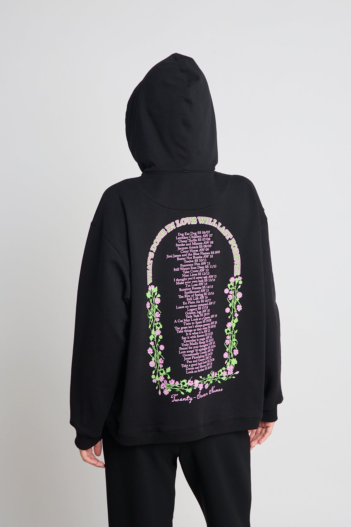 We were together, I forget the rest hoodie