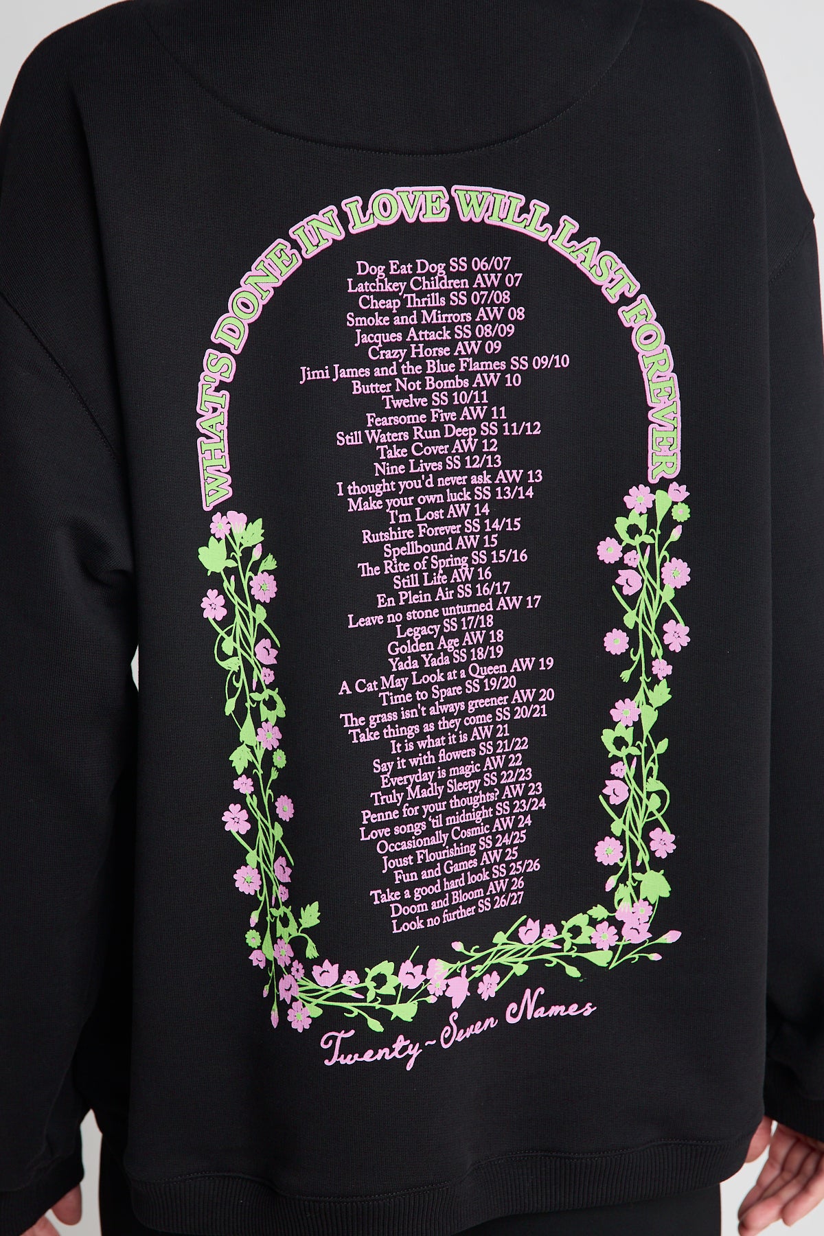 We were together, I forget the rest hoodie