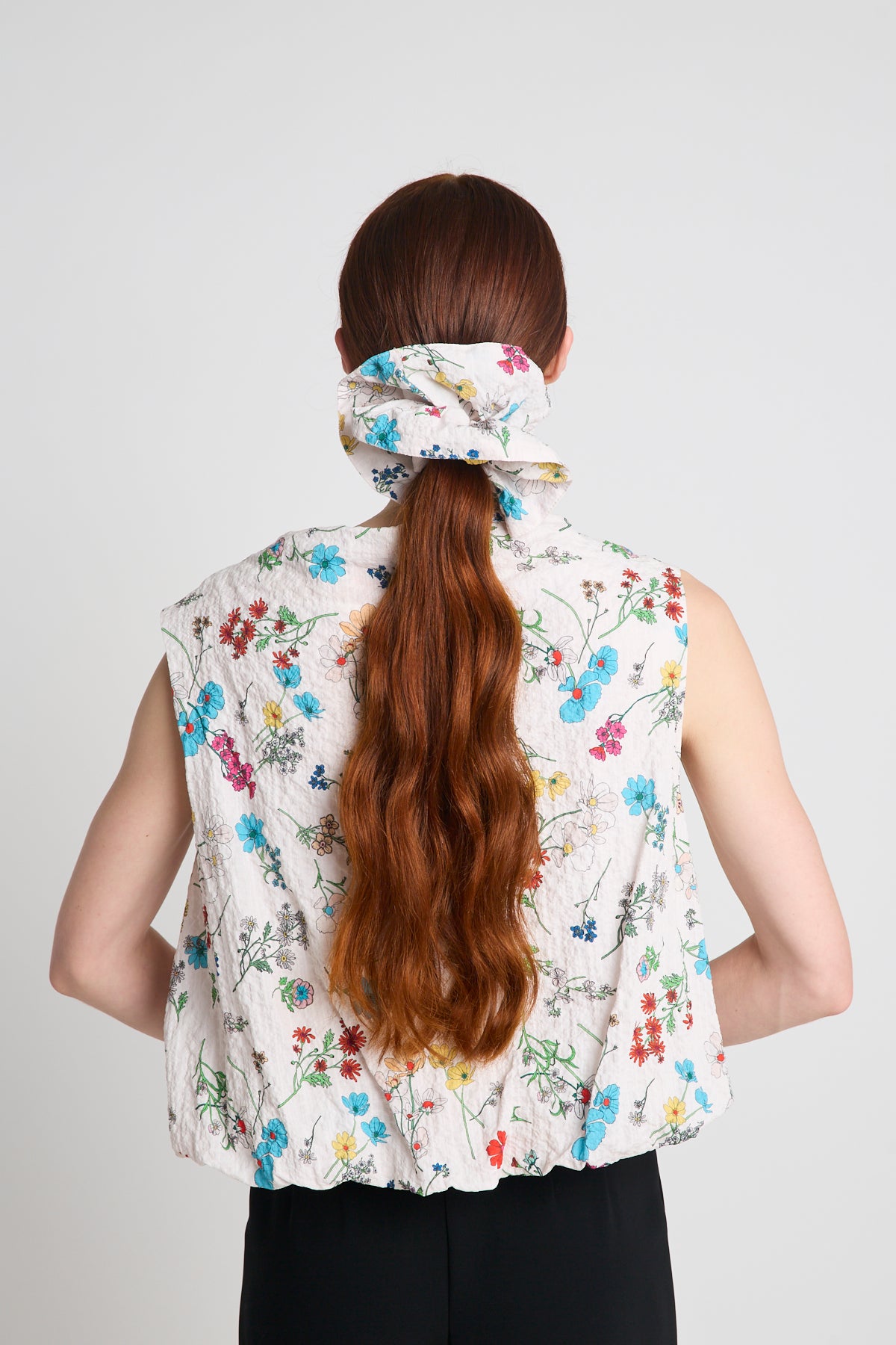 Oversized scrunchie - TSN Cream