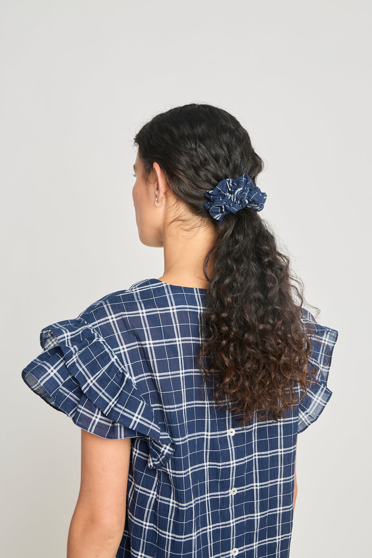 Mini scrunchie - Navy