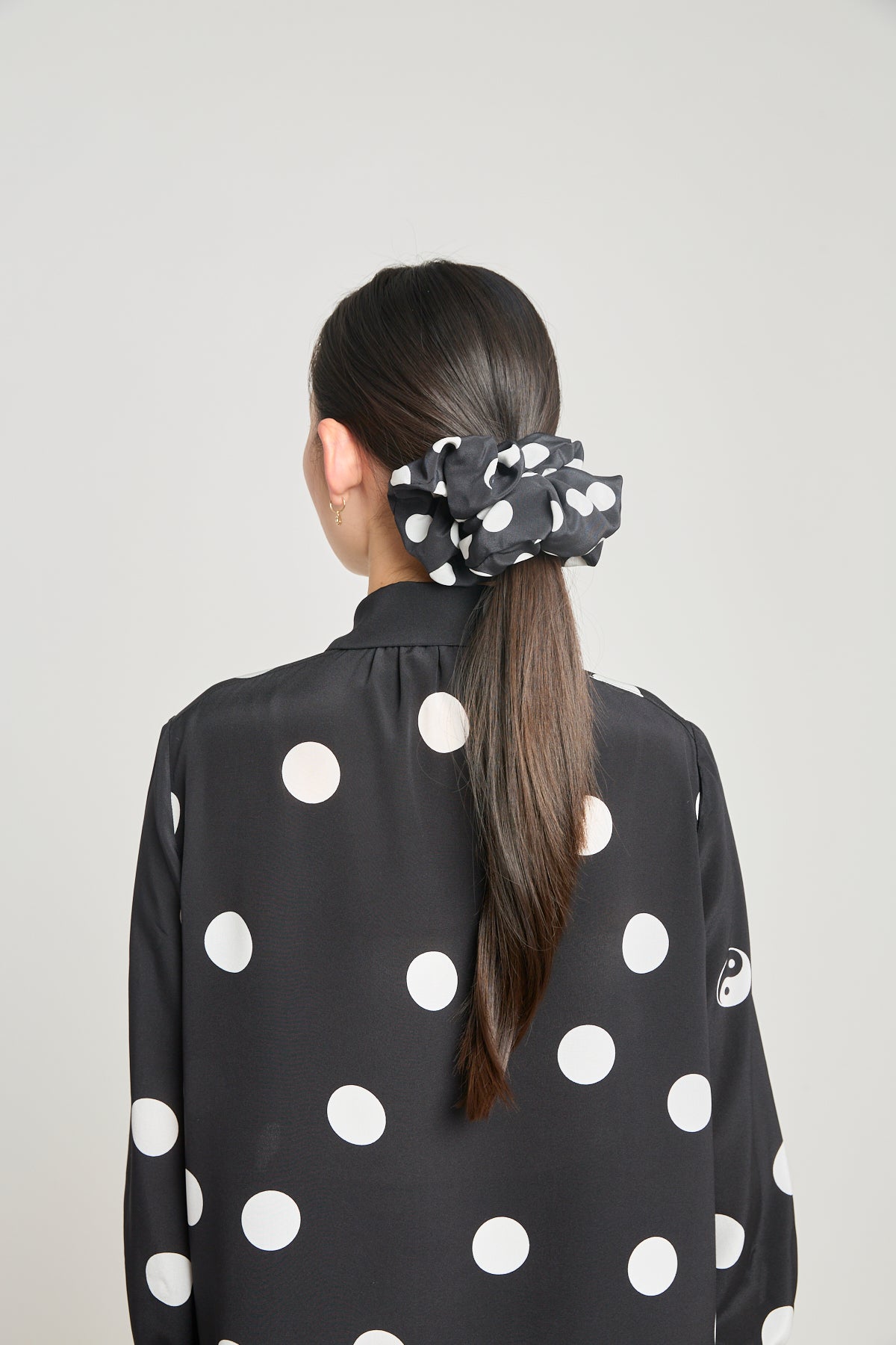 Oversized scrunchie - Black