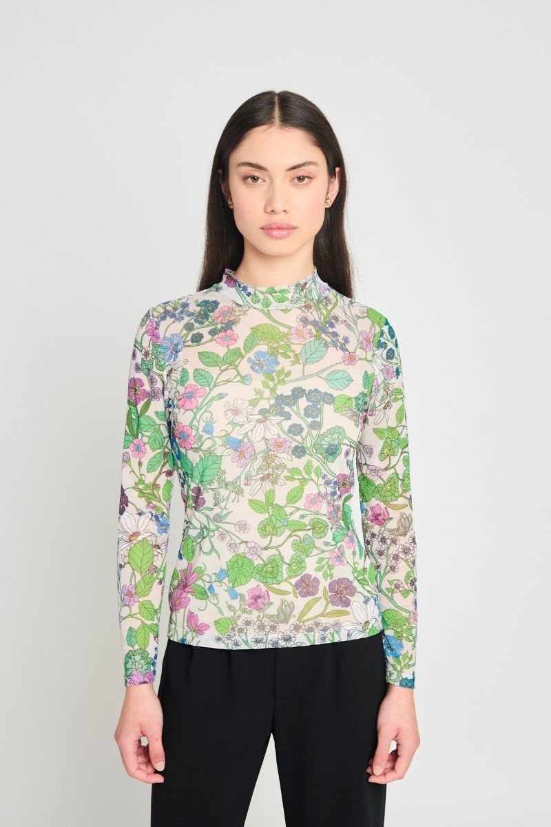 Fantasy floral top