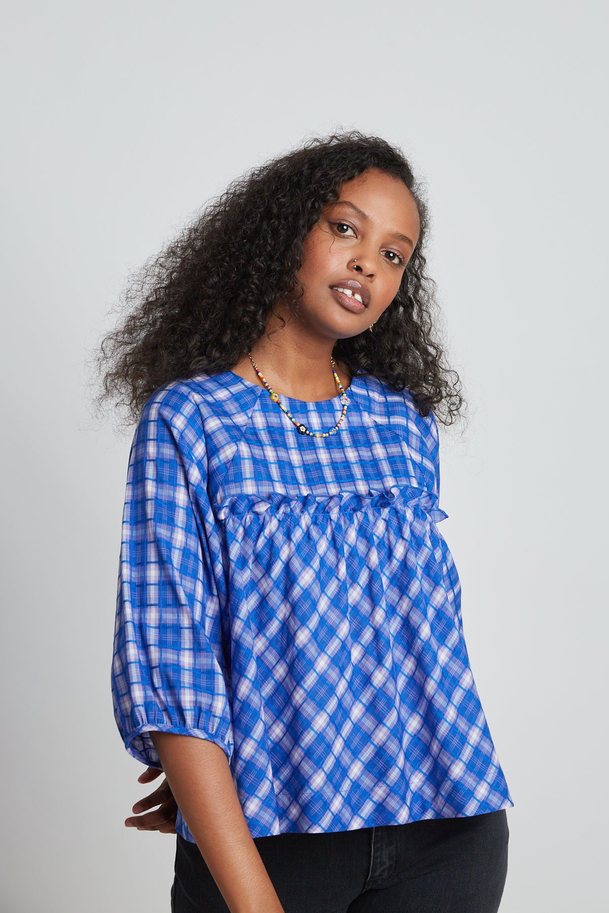 Wavelength blouse