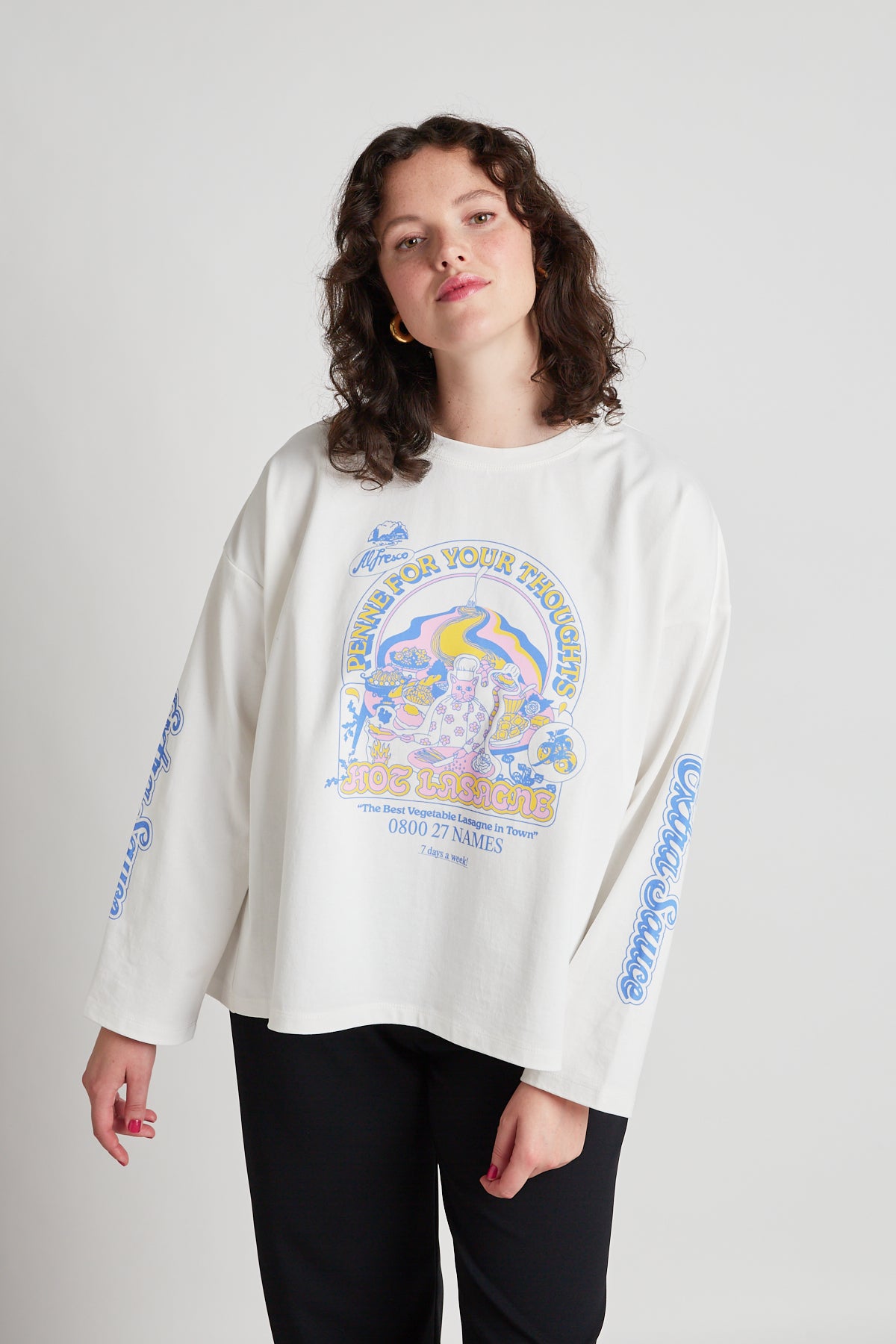 Penne long-sleeved tee